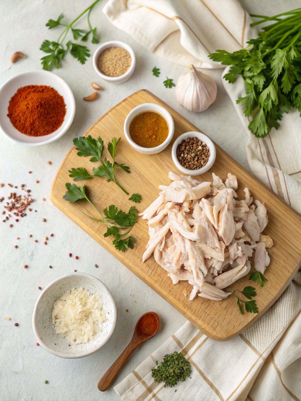 Instant Pot Shredded Chicken ingredients