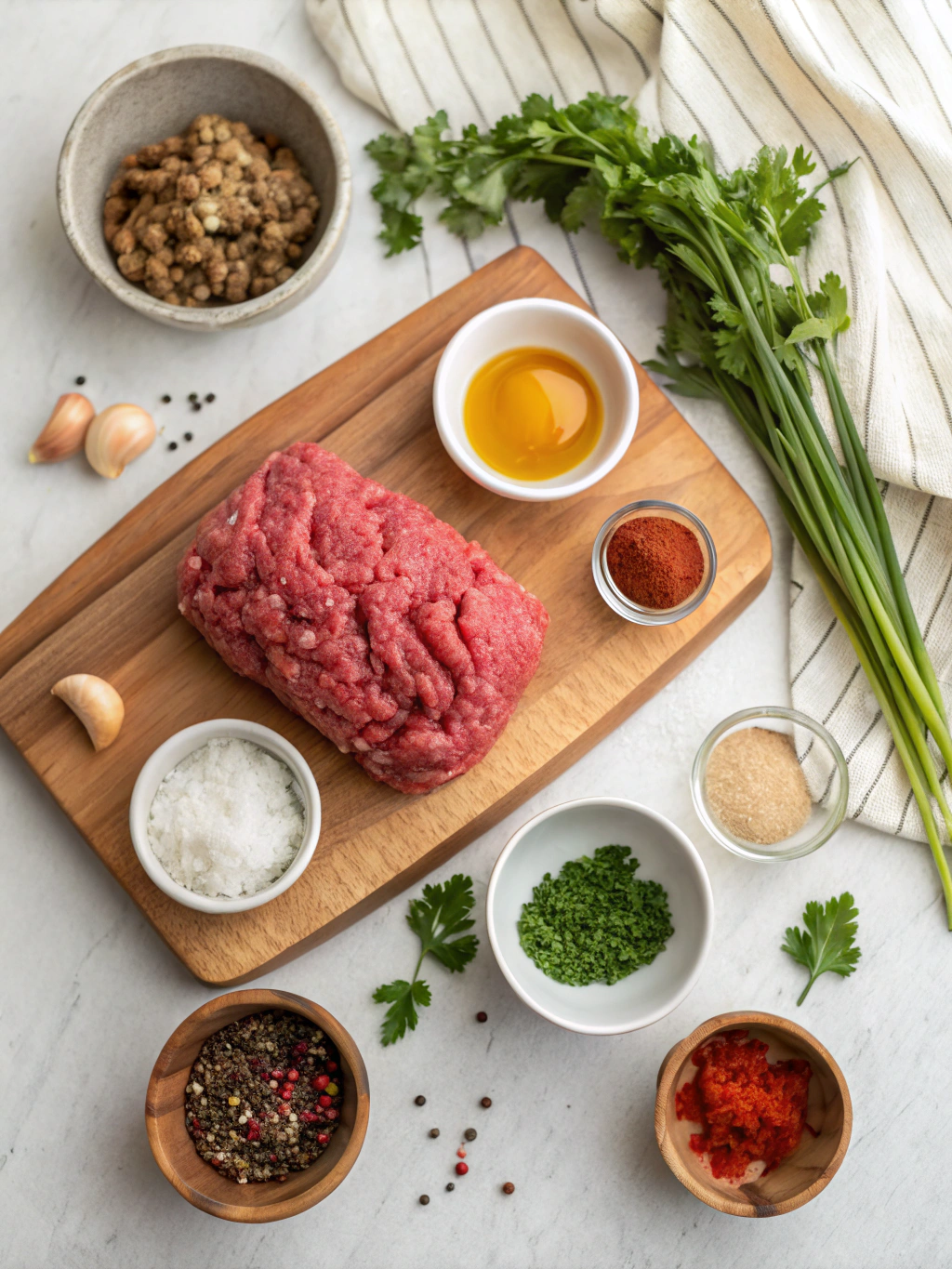 Instant Pot Stuffed Meatloaf ingredients