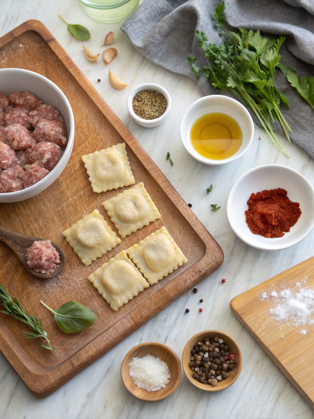 Italian Sausage Ravioli ingredients