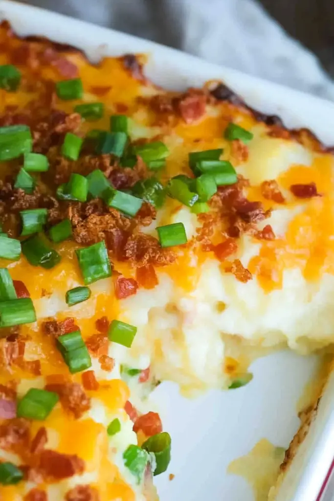 Loaded Mashed Potato Casserole