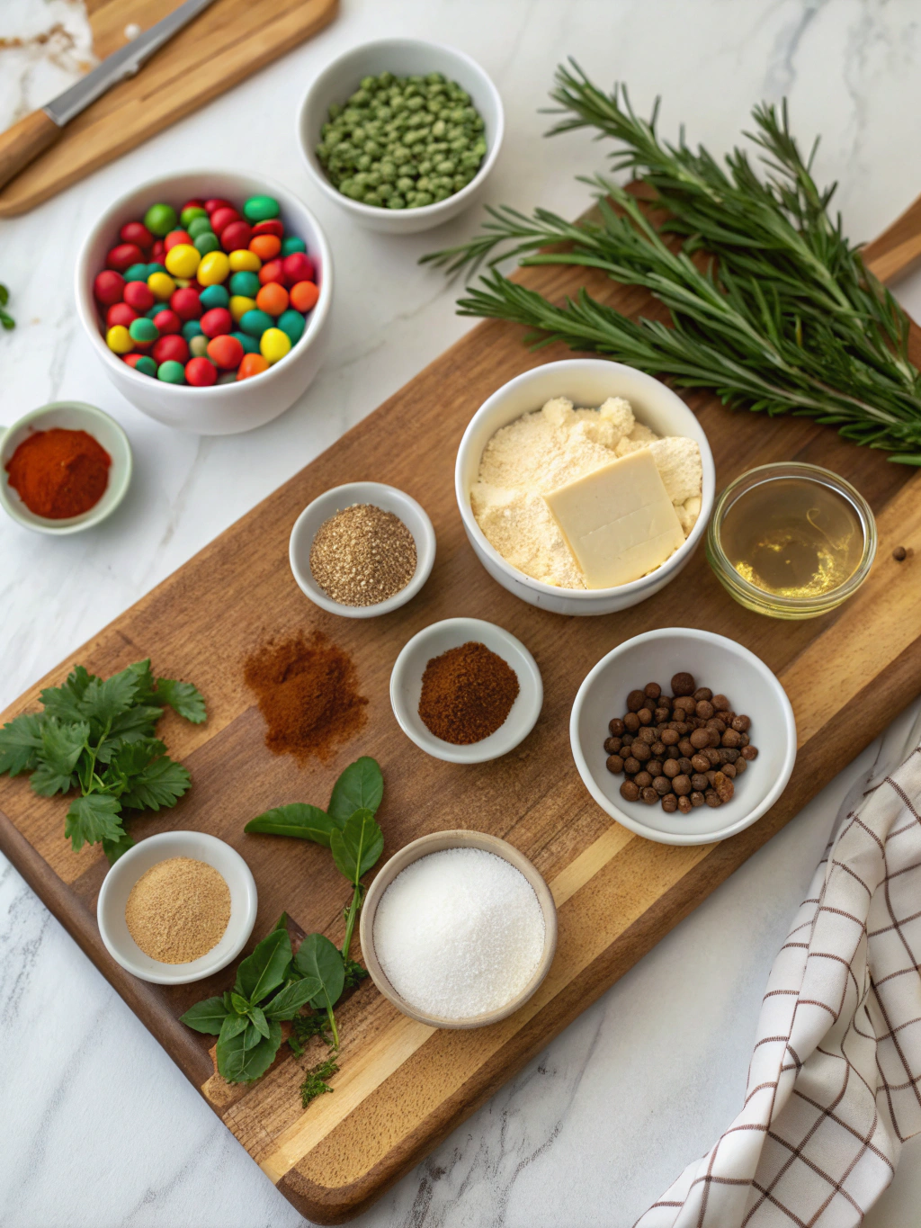 MM Cookie Recipe ingredients
