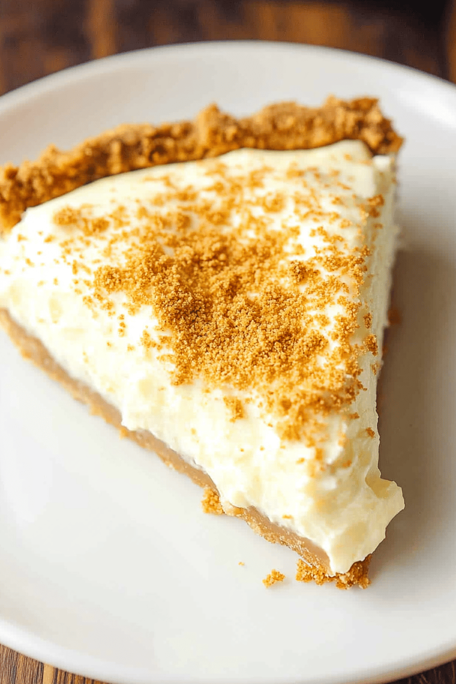 Marshmallow Pie Recipe Final Dish Presentation