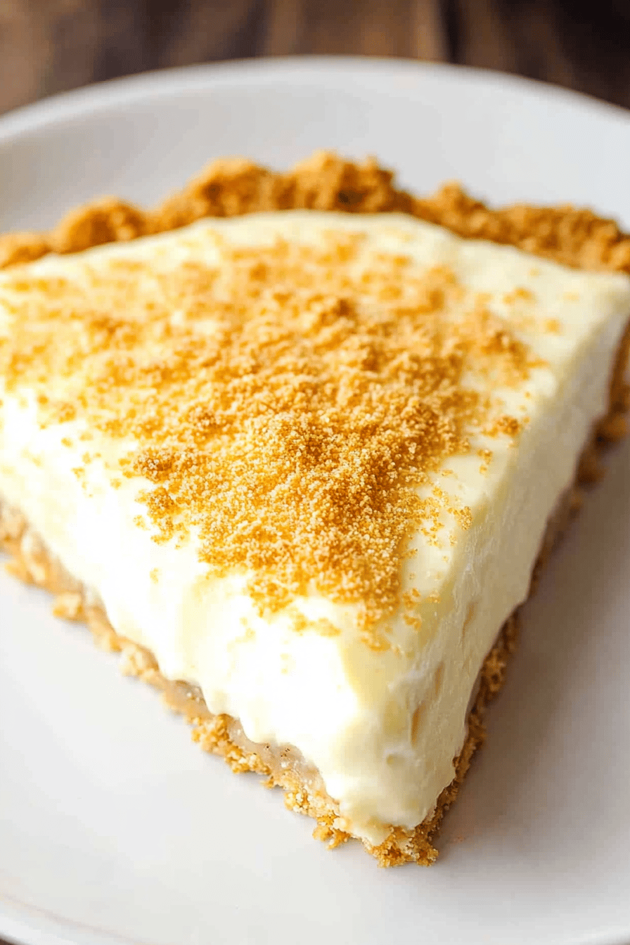 Marshmallow Pie Recipe Final Dish Presentation