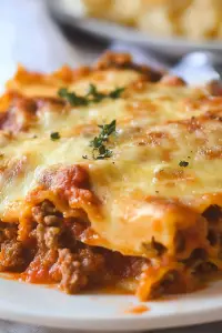 Meat Lasagna Casserole