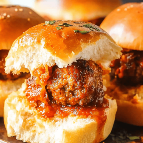 Meatball Sliders