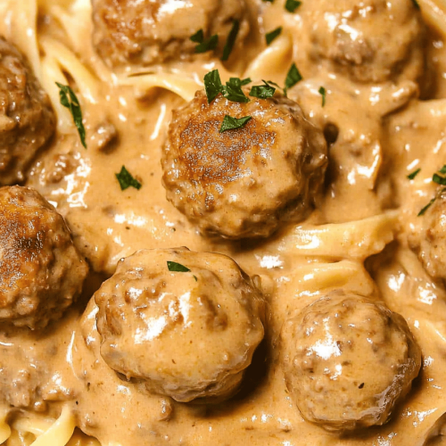 Meatball Stroganoff Recipe
