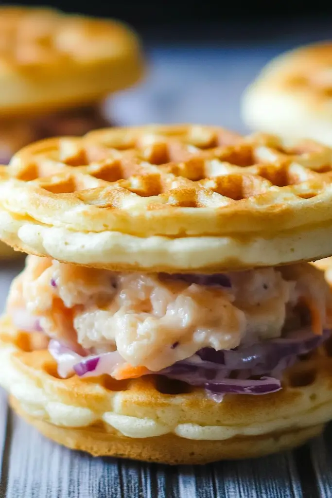 Mini Waffle Sandwiches