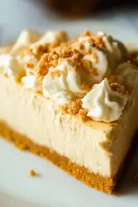 No-Bake Pumpkin Cheesecake