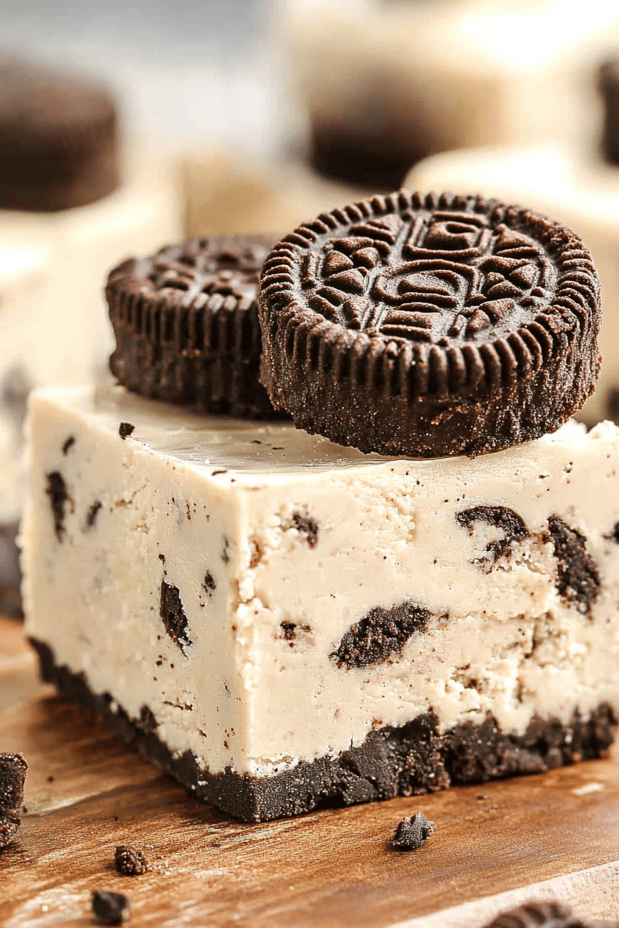 Oreo Fudge Recipe Final Dish Presentation