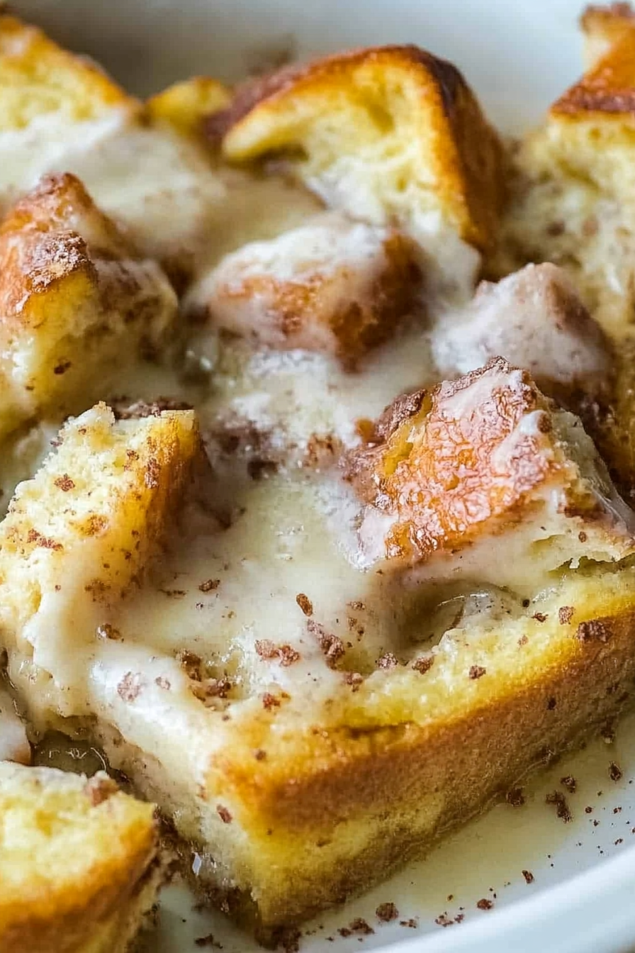 Overnight French Toast Casserole Final Dish Presentation
