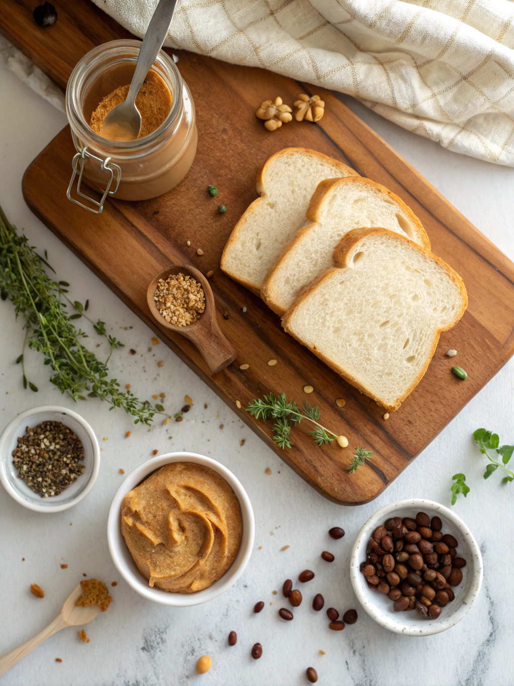 Peanut Butter French Toast ingredients