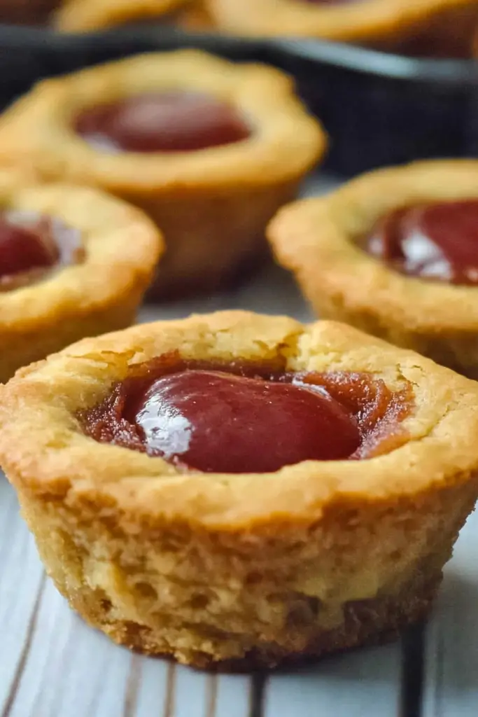 Peanut Butter Jelly Blondies
