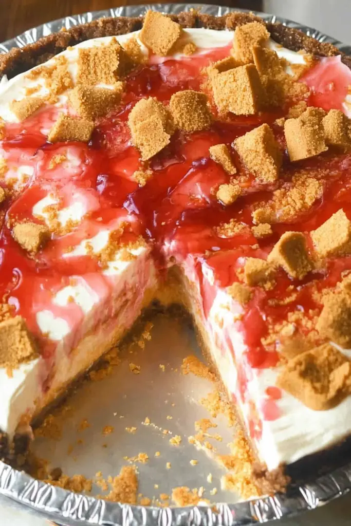 Peanut Butter Jelly Cheesecake
