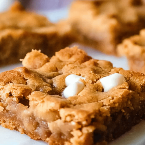 Peanut Butter Marshmallow Cookie Bars