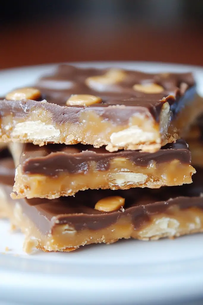 Peanut Butter Ritz Cracker Toffee
