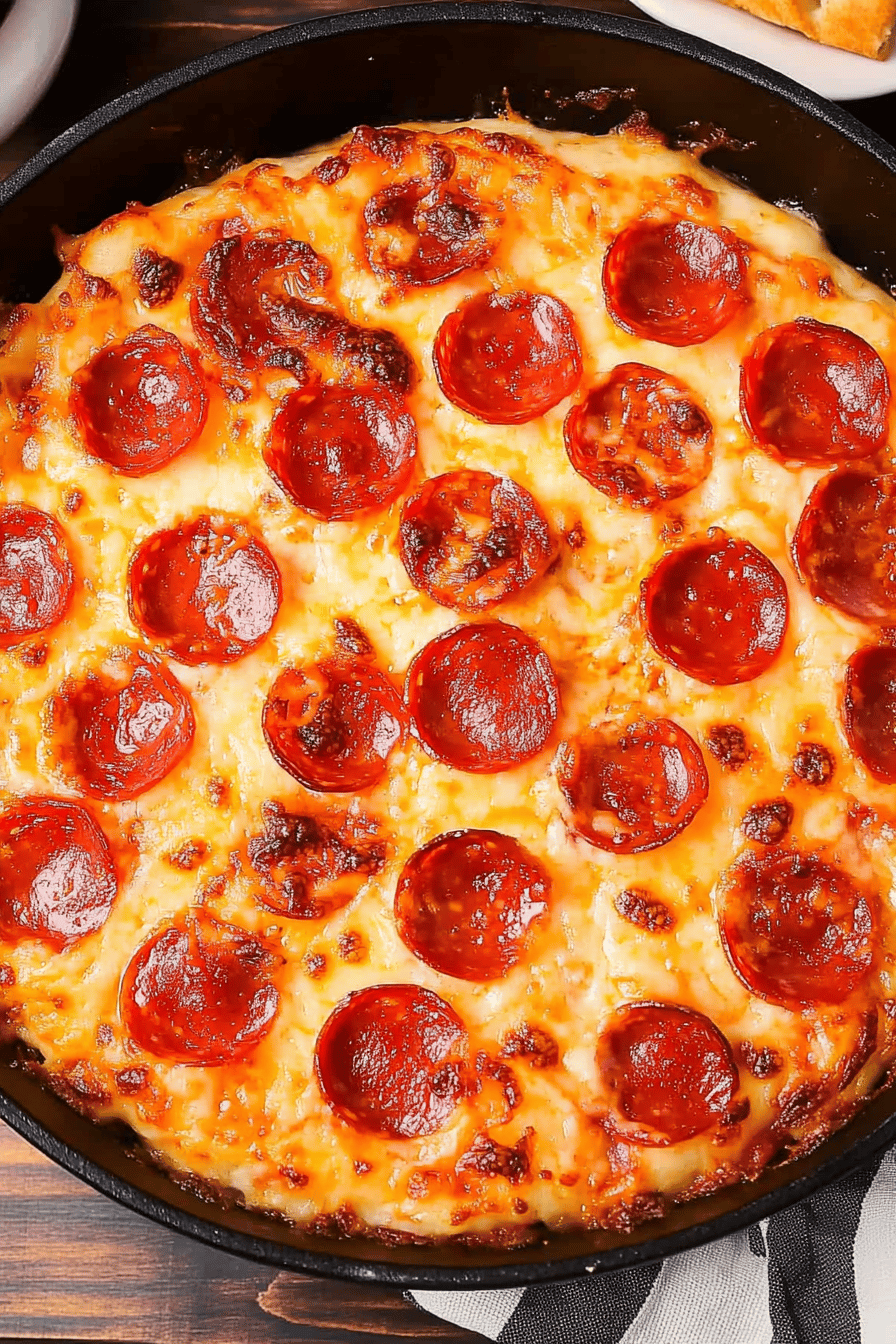 Pepperoni Dip Hacks Final Dish Presentation