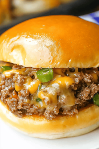 Philly Cheese Steak Sloppy Joes