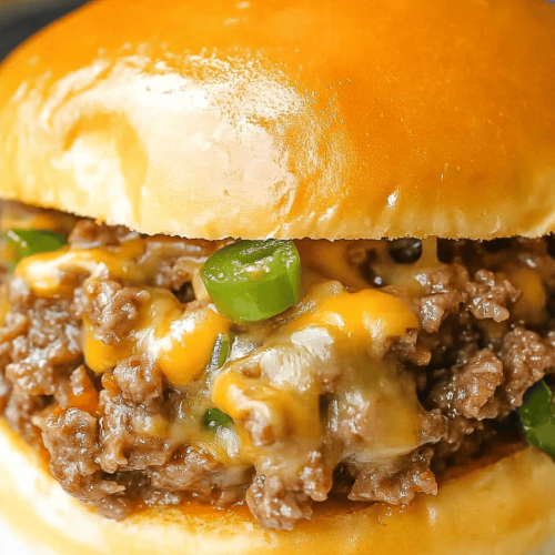 Philly Cheese Steak Sloppy Joes