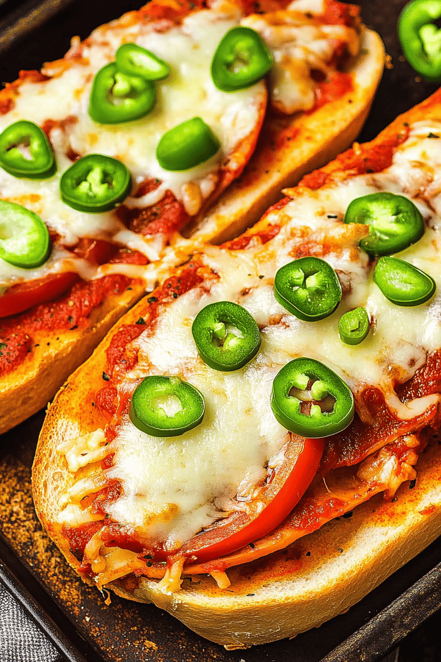 Pizza Subs Recipe ingredients