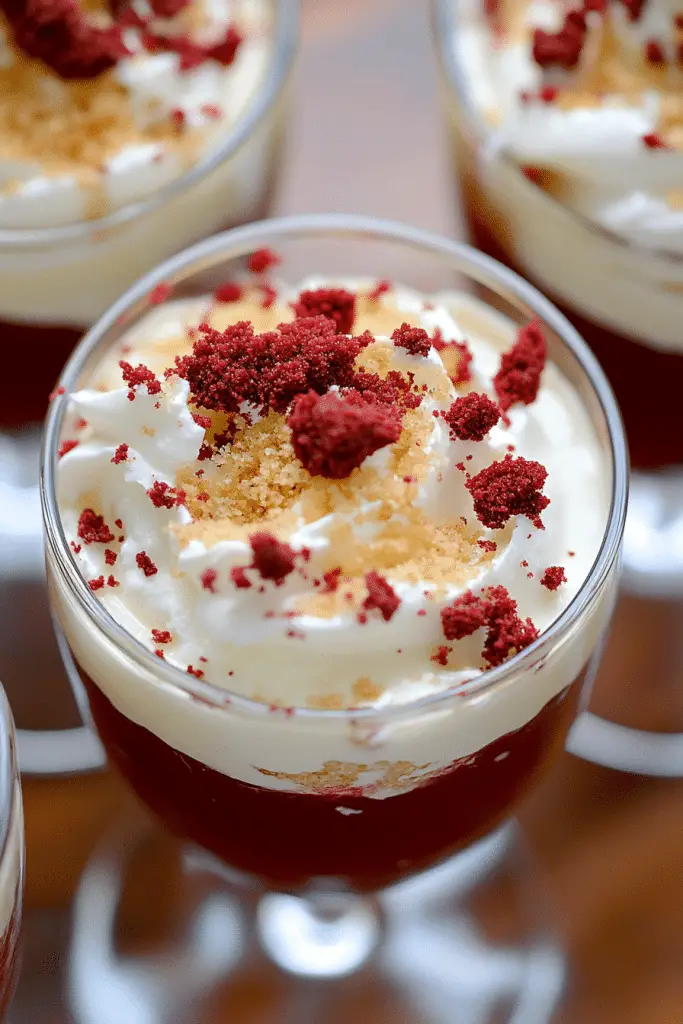 Red Velvet Parfaits