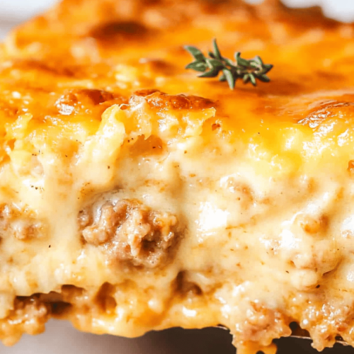 Sausage Cream Cheese Casserole
