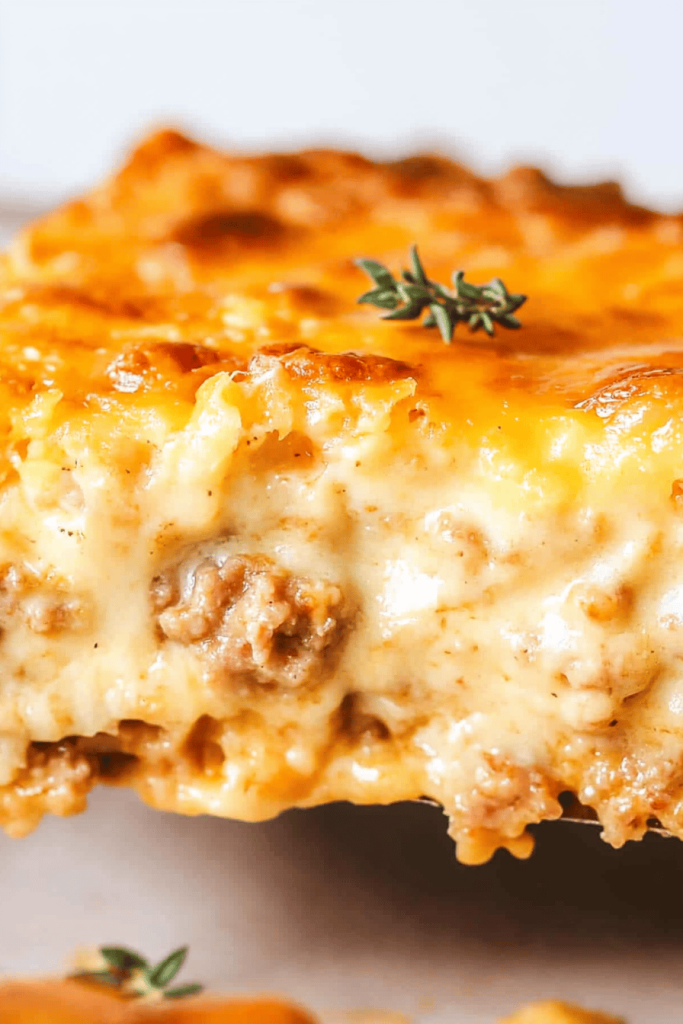Sausage Cream Cheese Casserole