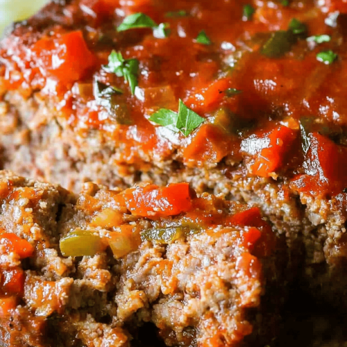 Sausage Peppers Meatloaf