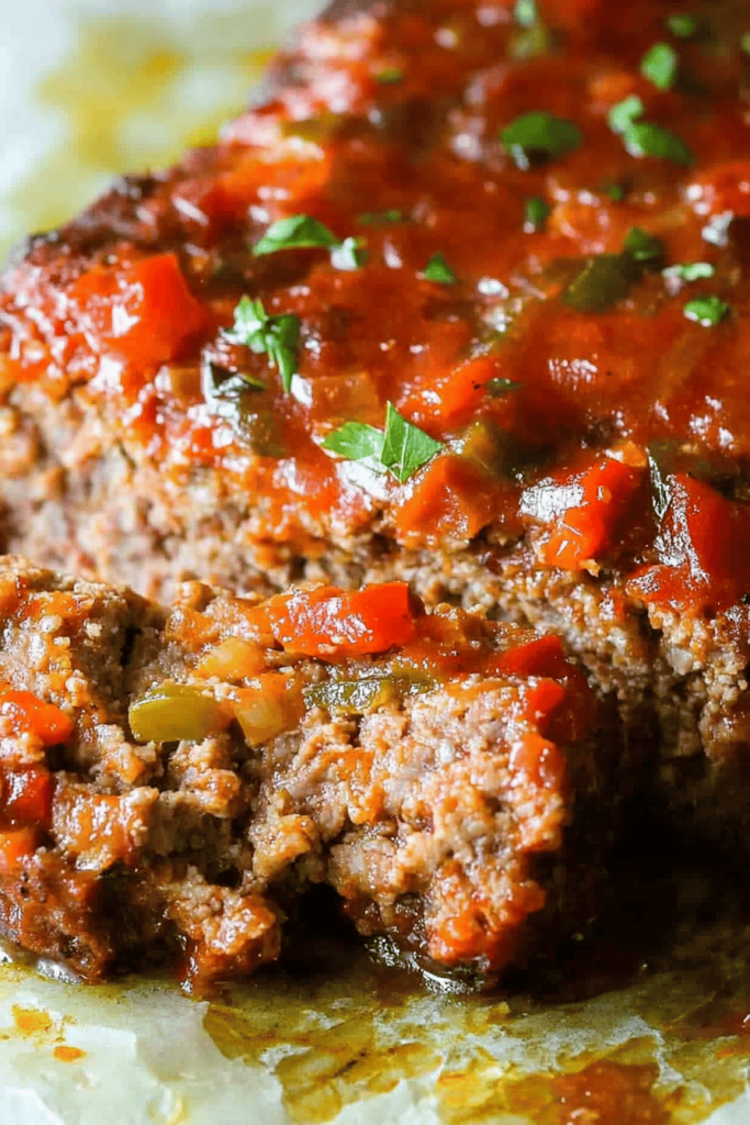 Sausage Peppers Meatloaf