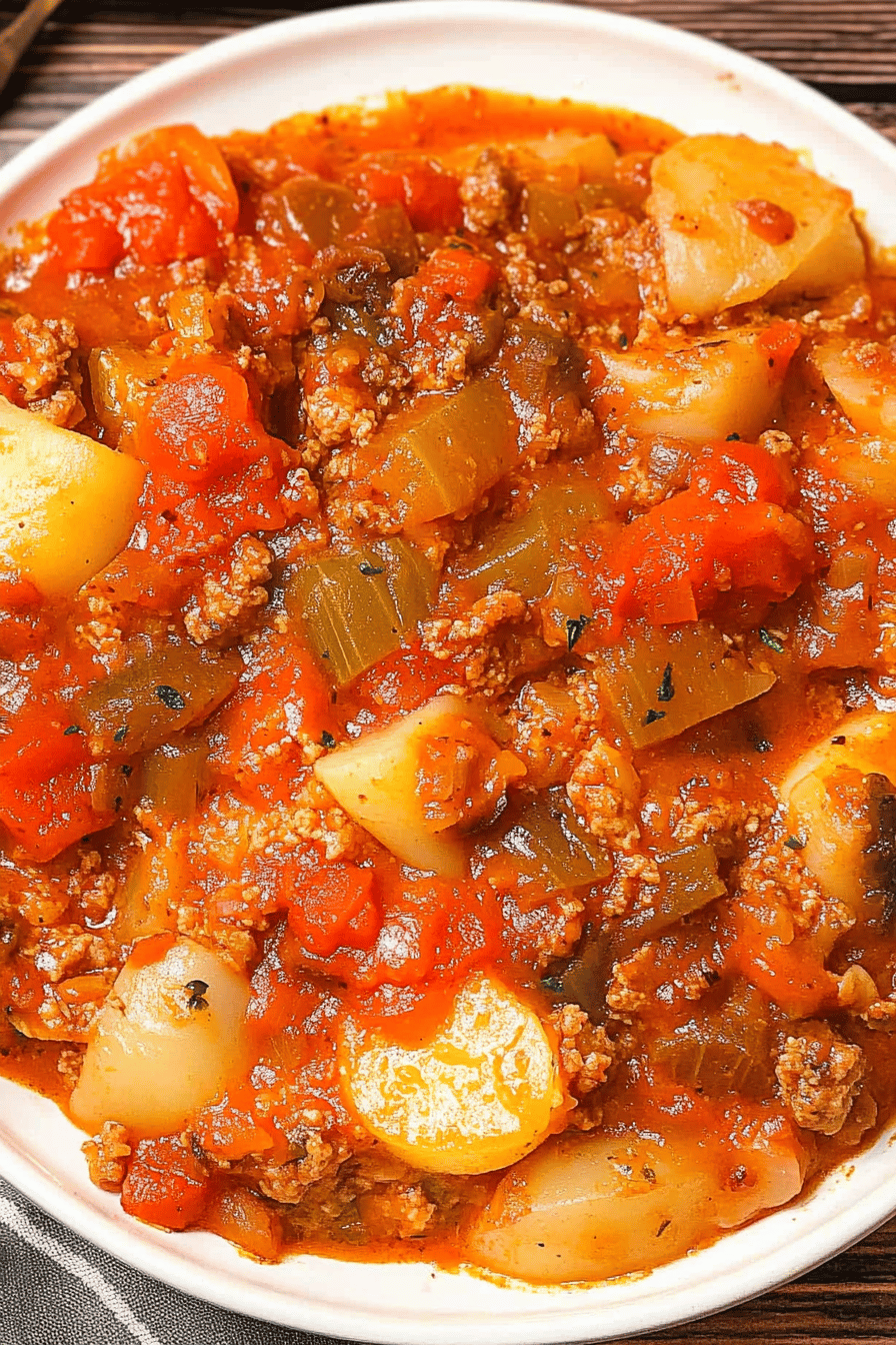 Shipwreck Casserole Final Dish Presentation