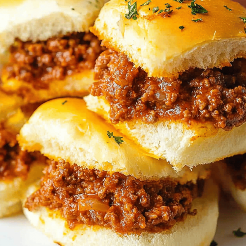 Sloppy Joe Sliders