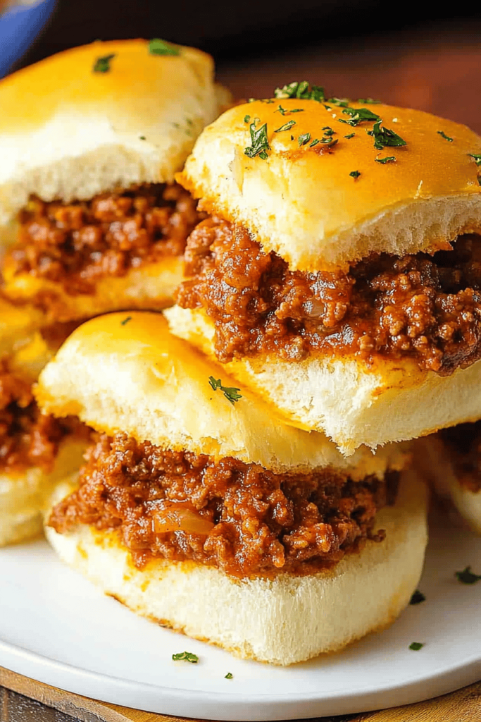 Sloppy Joe Sliders