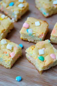 Springtime Funfetti Bars