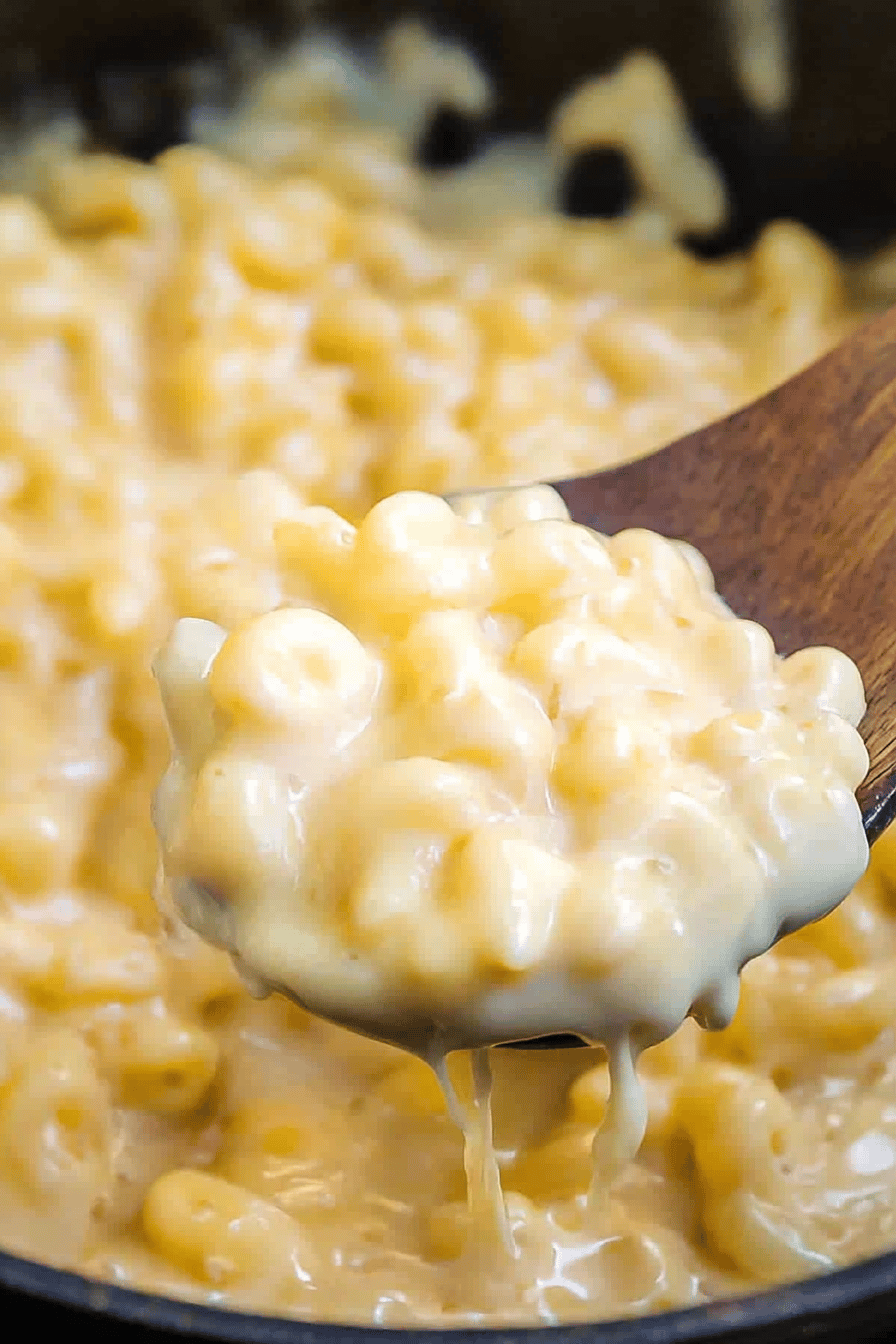 Stovetop Mac and Cheese Final Dish Presentation