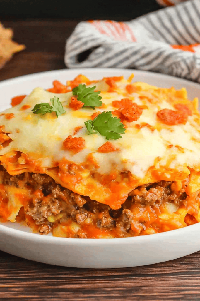 Taco Casserole Doritos