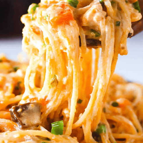 Texas Chicken Spaghetti