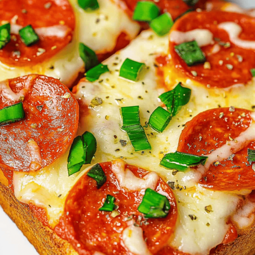 Texas Toast Pizza