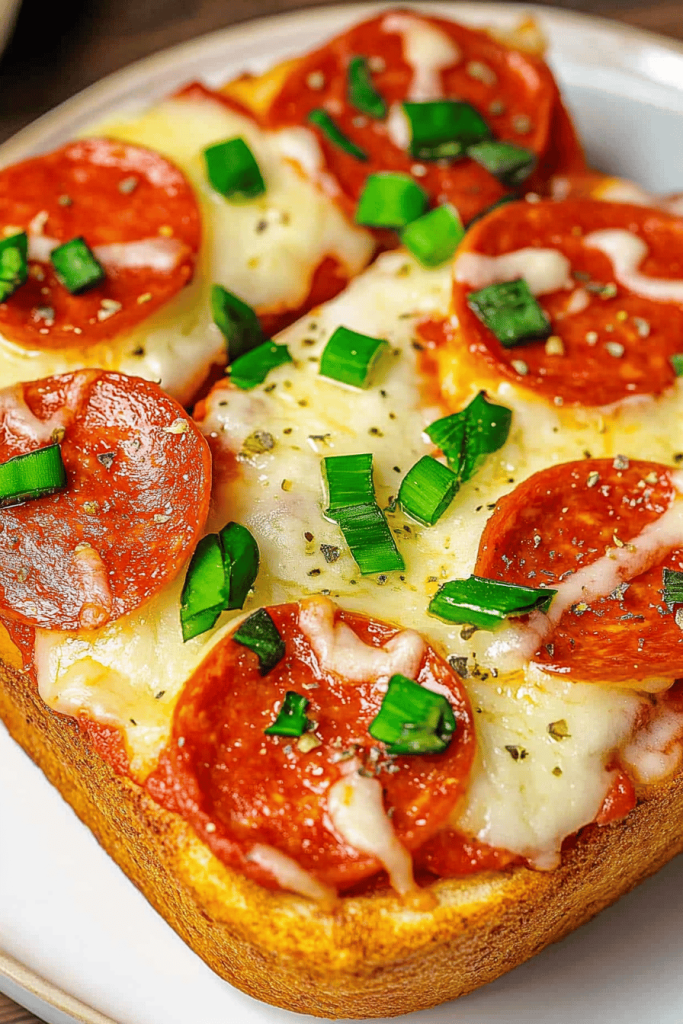 Texas Toast Pizza