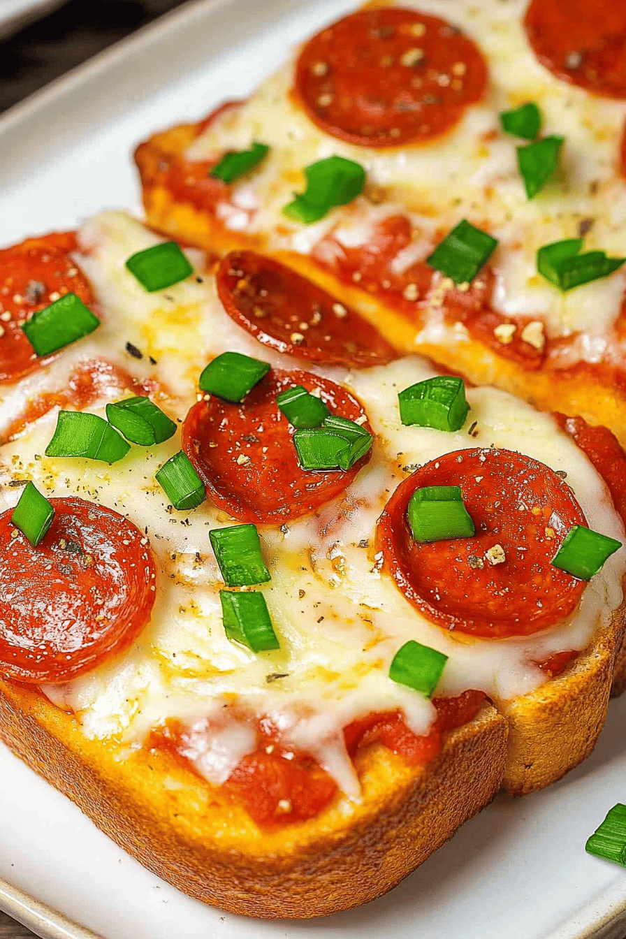 Texas Toast Pizza ingredients