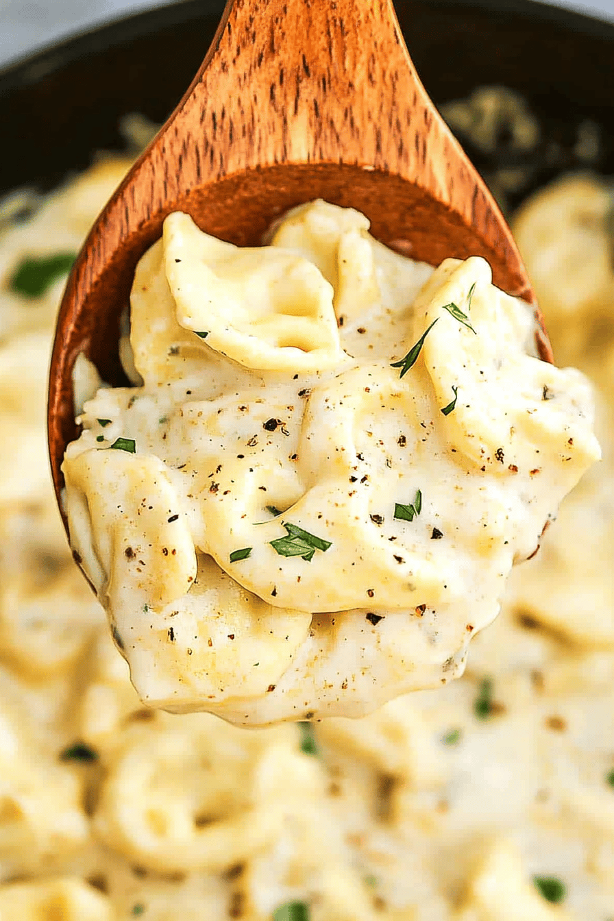Tortellini Alfredo Recipe ingredients
