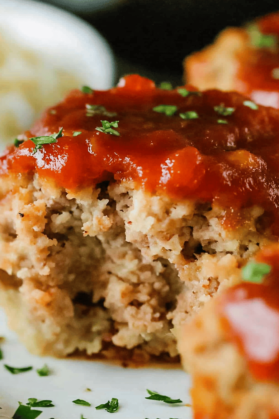 Turkey Meatloaf Muffins Final Dish Presentation