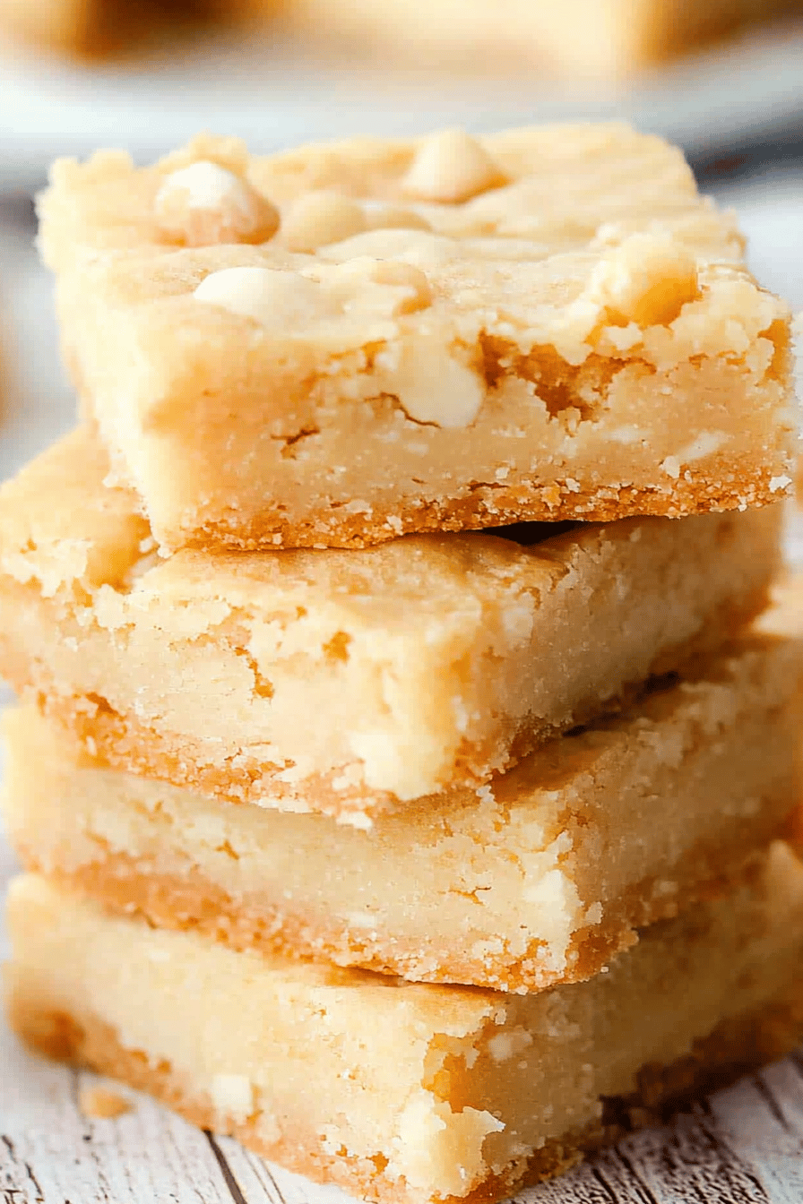 Vanilla Brownies Recipe ingredients