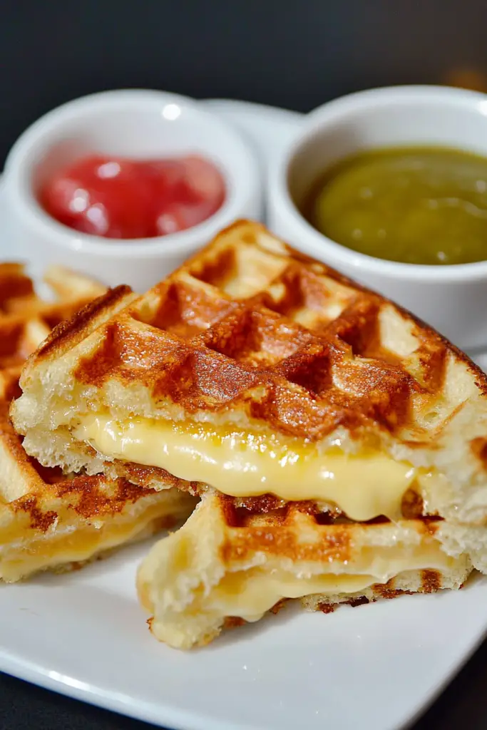 Waffled Grilled Cheese
