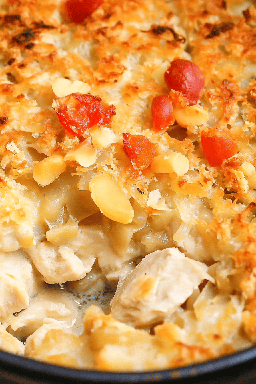 Water Chestnut Chicken Casserole ingredients