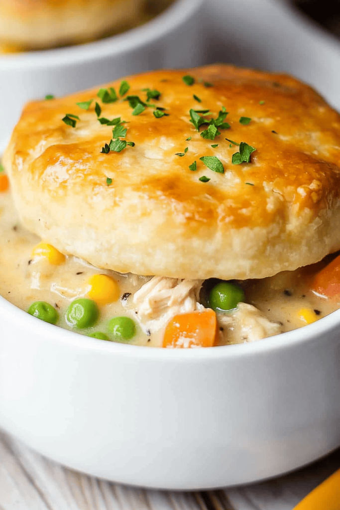 crock-pot chicken pot pie
