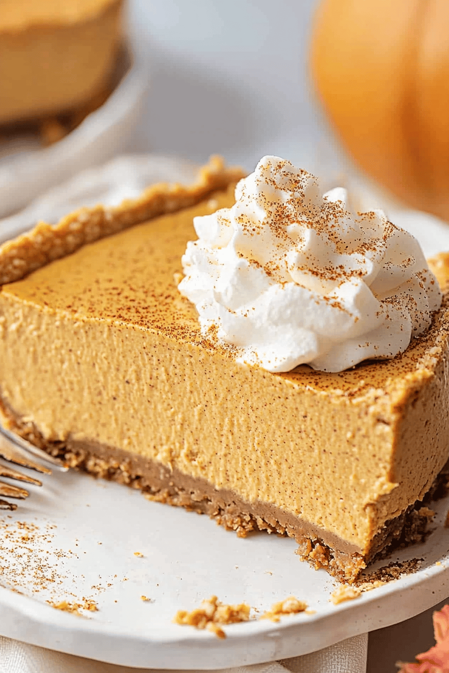 no-bake pumpkin pie ingredients