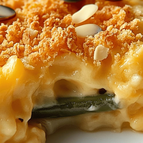 7-Cheese Green Bean Casserole
