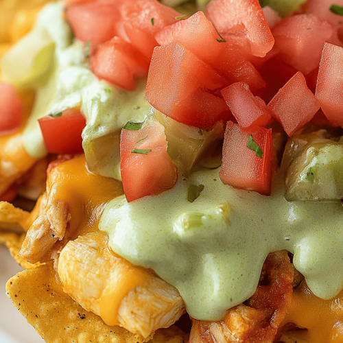7-Layer Chicken Taco Frito Pie