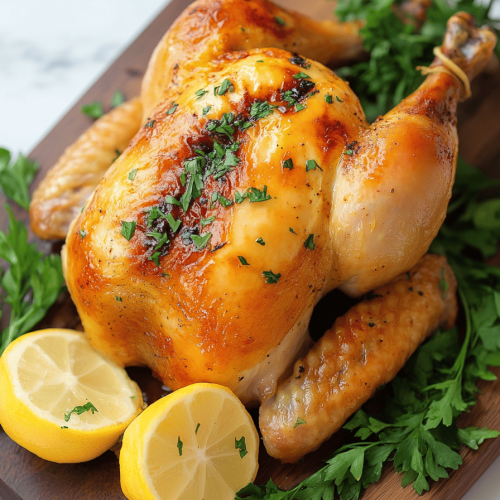 Air Fryer Whole Chicken