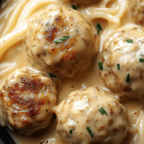 Alfredo Meatballs Recipe