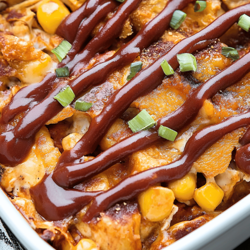 BBQ Chicken Casserole